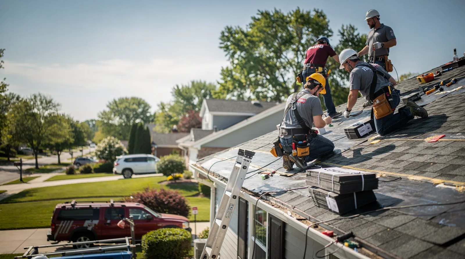 Roof Repair in Edgecomb, ME around you
